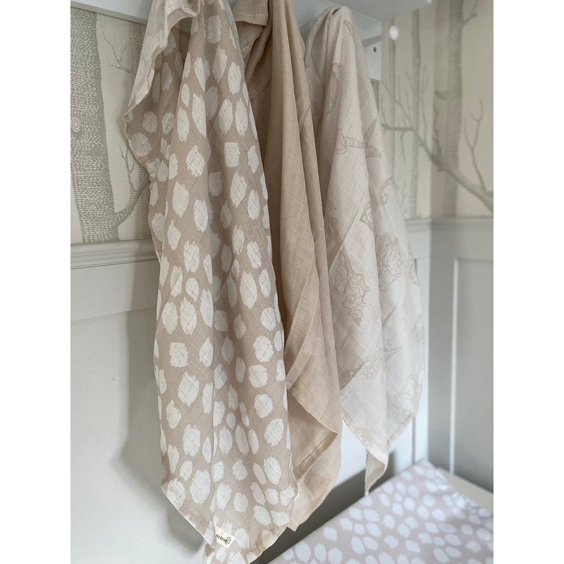 Set of 3 Muslins – Sandy Bay Collection