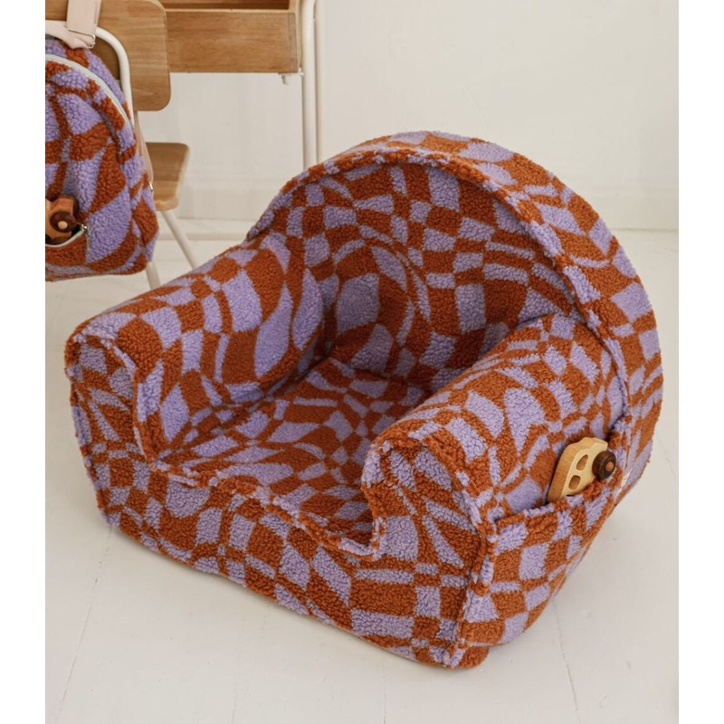 Toddler Boucle Chair – Graphic