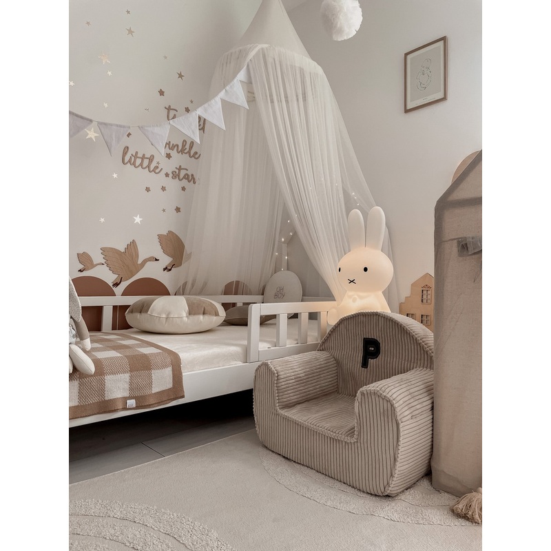 Toddler Corduroy Chair- Off White