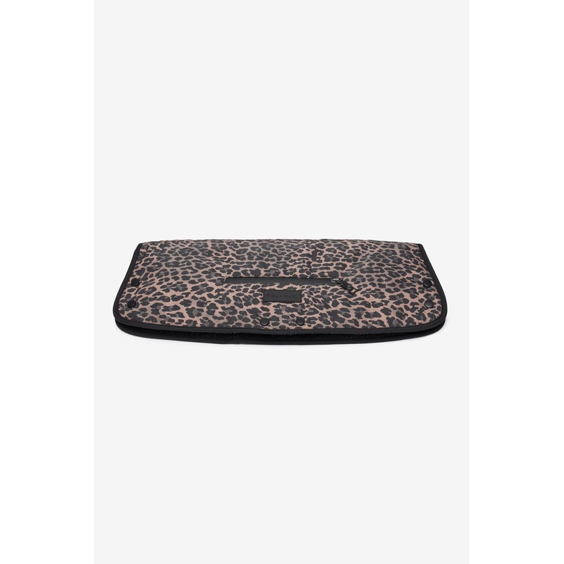 Universal Buggy Handmuff Brown Tonal Leopard