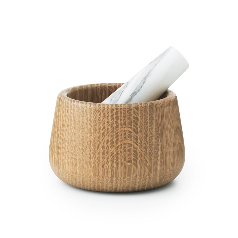 Normann Copenhagen Craft Mortar & Pestle White