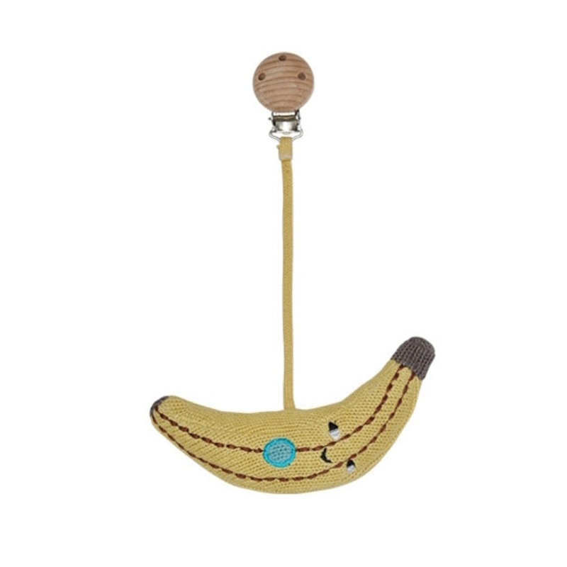 OYOY Yummy Banana Pram Toy Clip