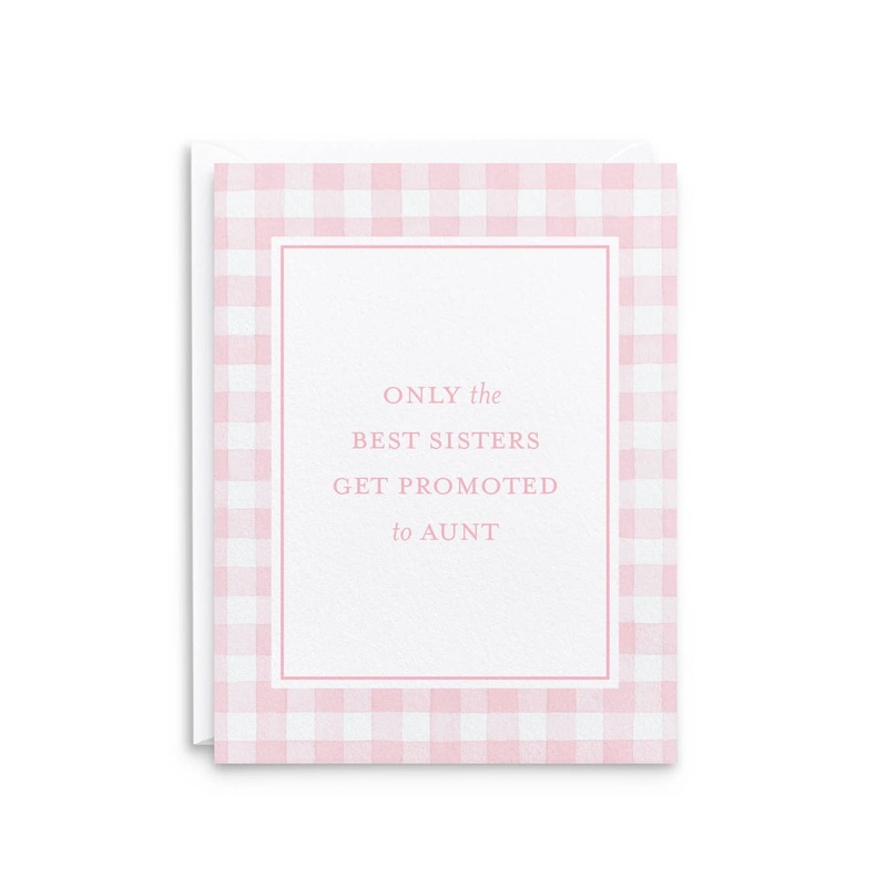 Promoted to Aunt Greeting Card