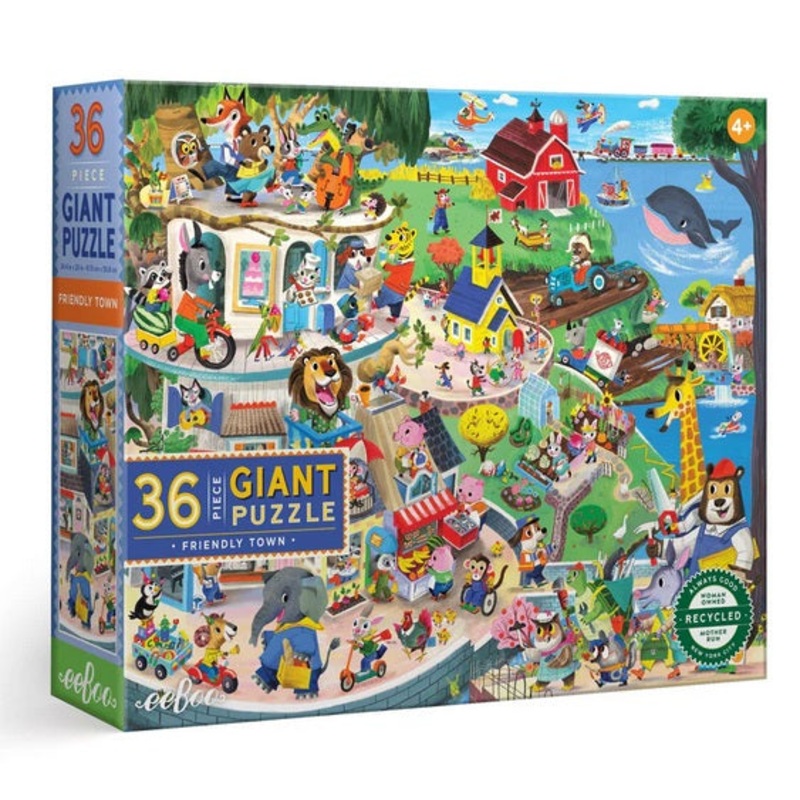 Friendly Town 36 Giant Puzzle