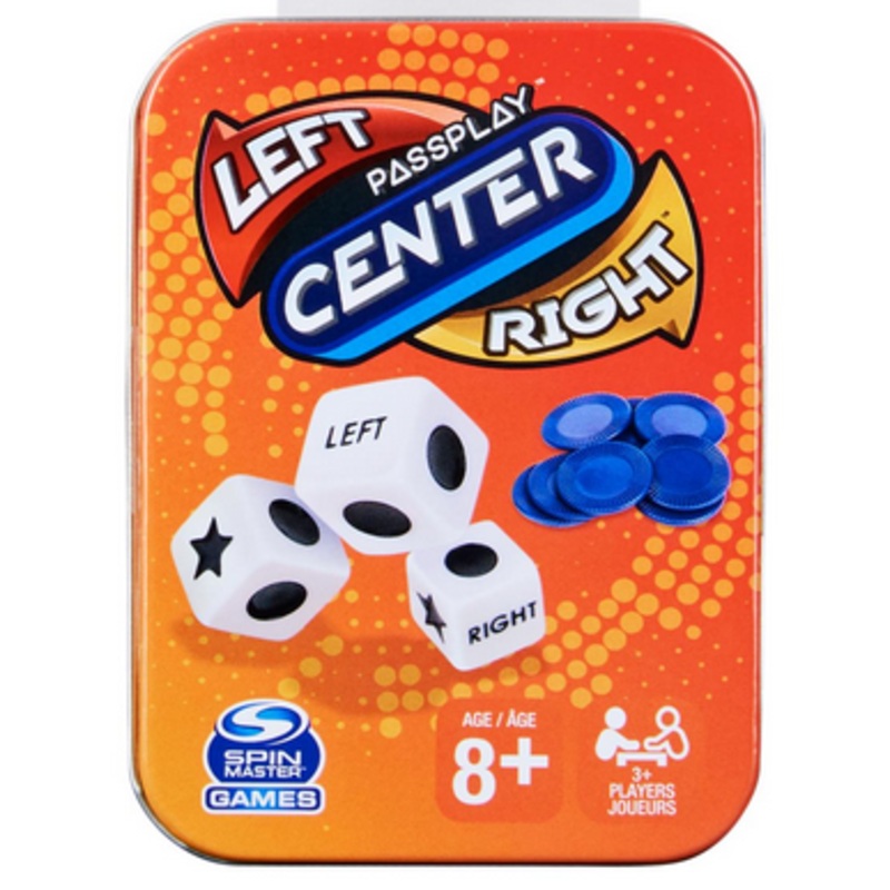 Left Center Right Tin