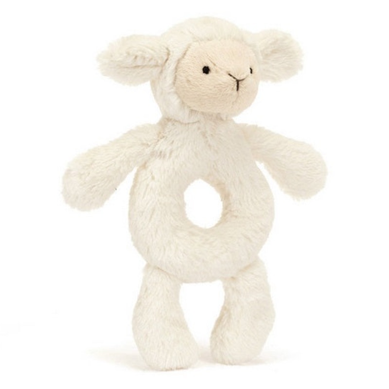 Bashful Lamb Ring Rattle