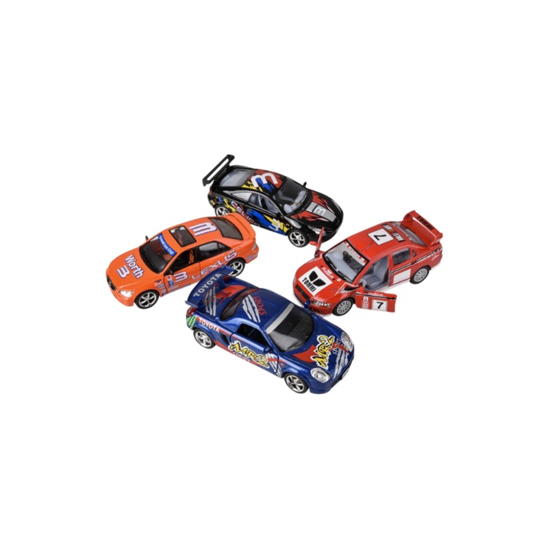 Diecast Pull Back Street Racer
