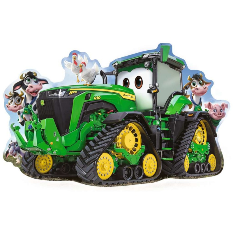 John Deere Tractor 24 pc Shaped Floor Puzzle