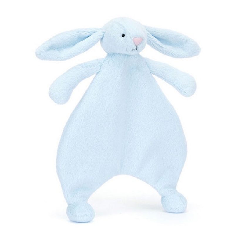 Bashful Blue Bunny Comforter