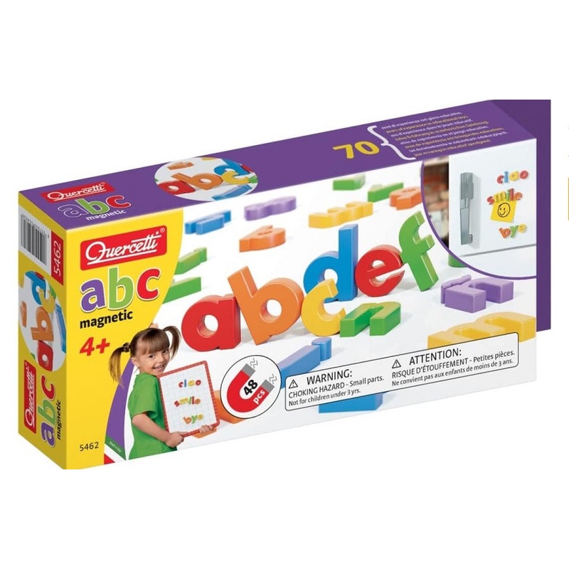 Magnetic Lowercase Letters 48 Pc Set