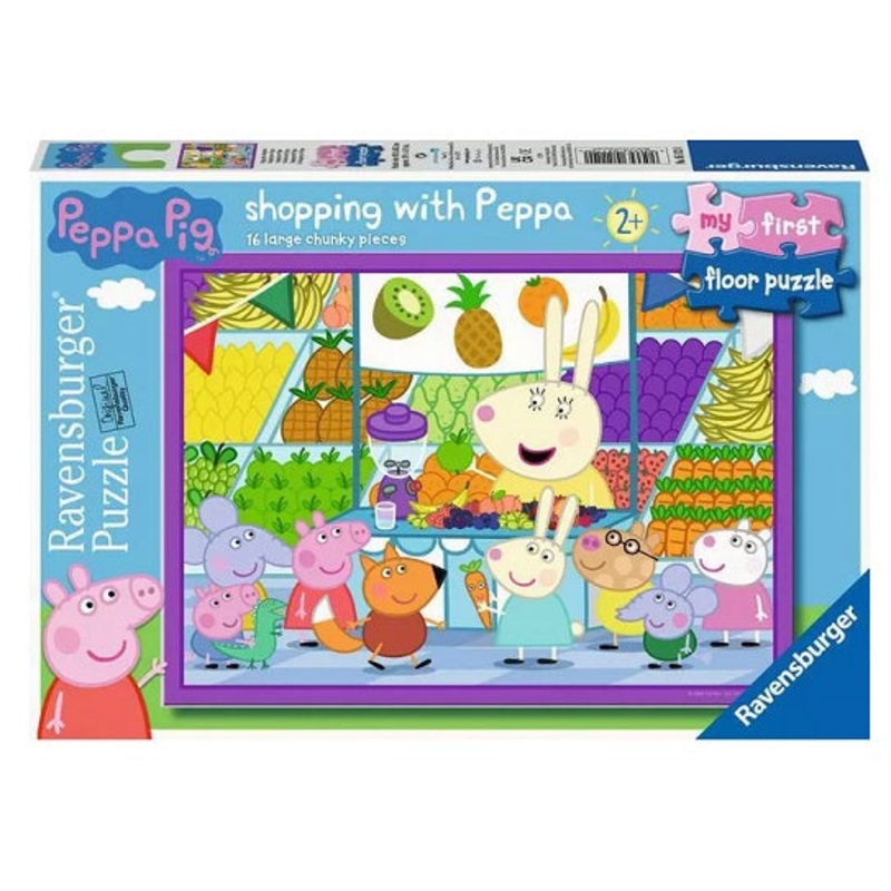 Shopping with Peppa 16pc Floor Puzzle