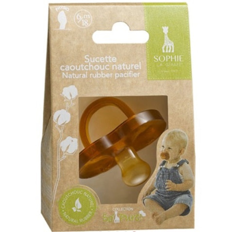 So’pure Natural Rubber Pacifier: 6-18 mo