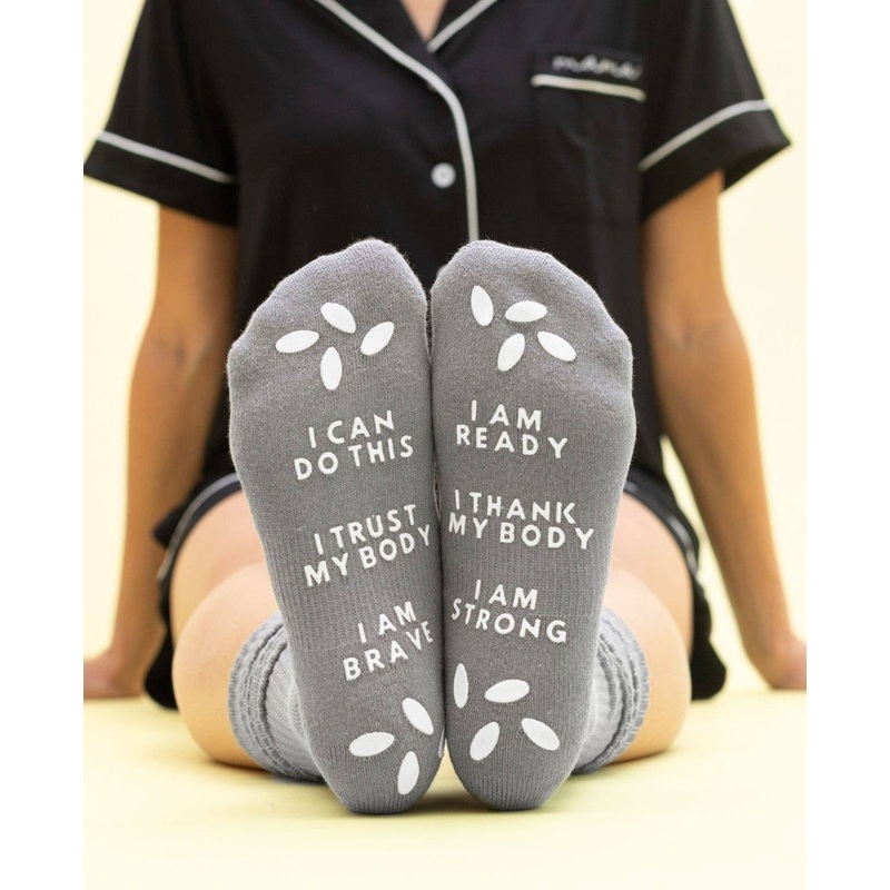 Birthing Affirmation Hospital Socks