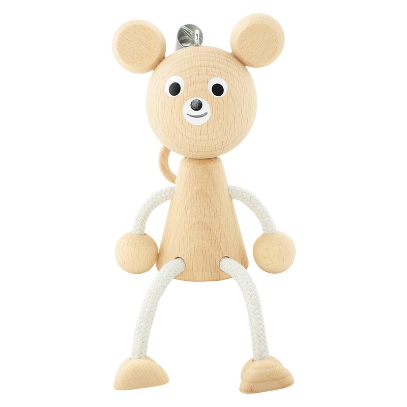 Wooden Bear On Spring – Koda