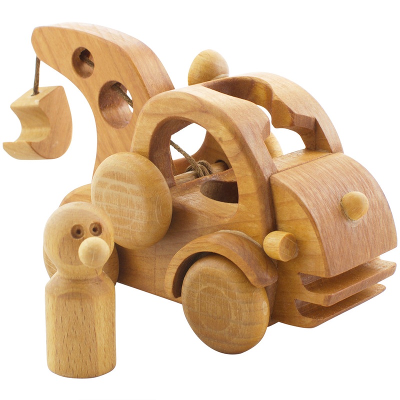 Wooden Tow Truck – Morris