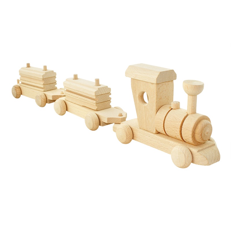Wooden Toy Cargo Train Set – Thomas