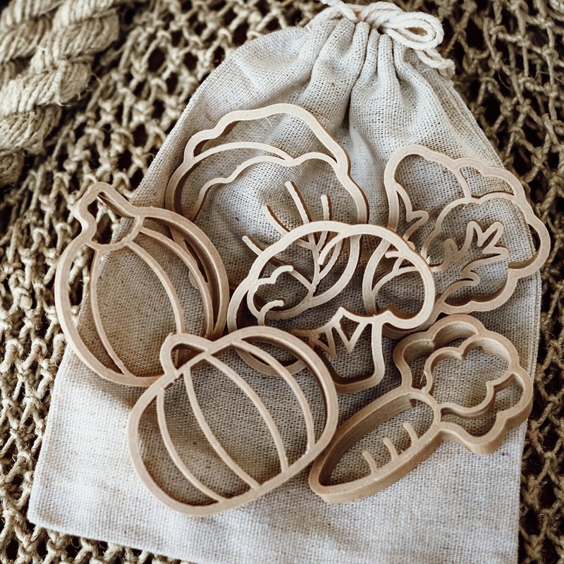 Mini Vegetable Eco Cutters – Set Of 6