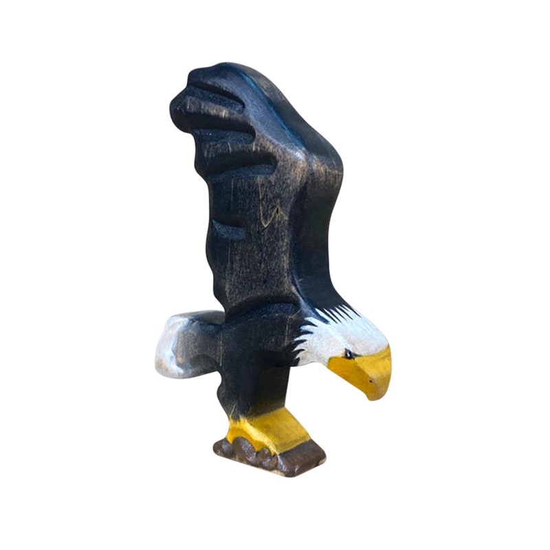 Wooden Bald Eagle – Flying