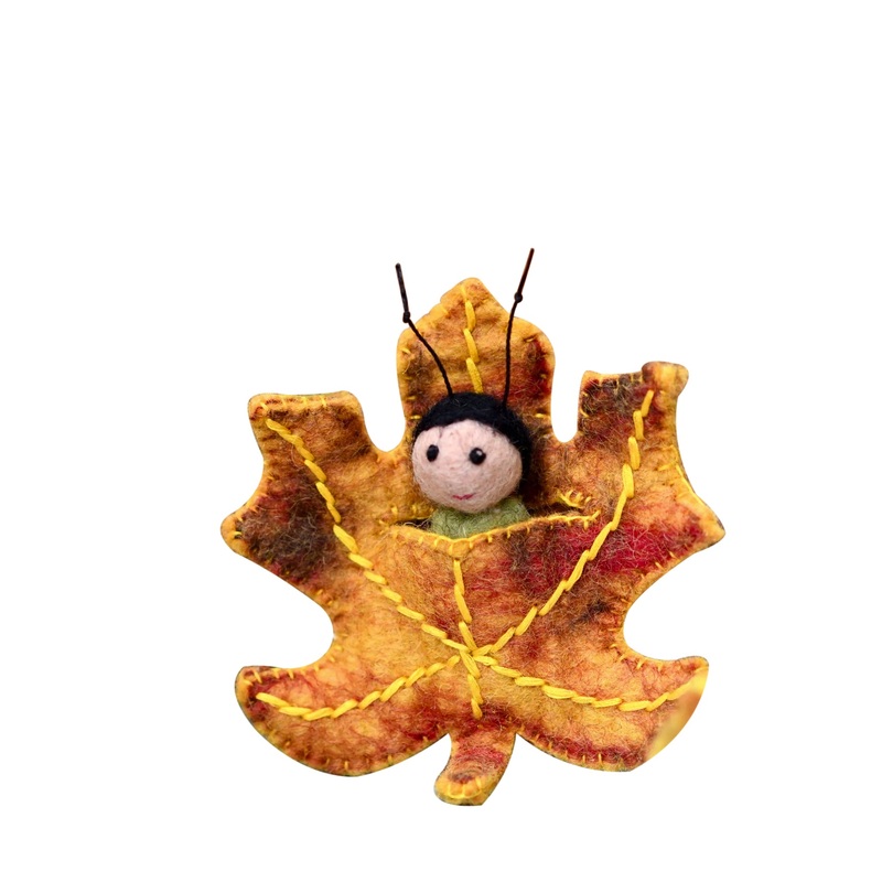 Felt Leaf Baby – Maple