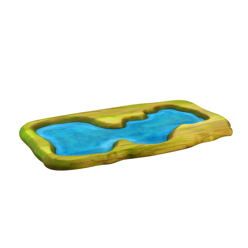 Large Wooden Play Base – Pond