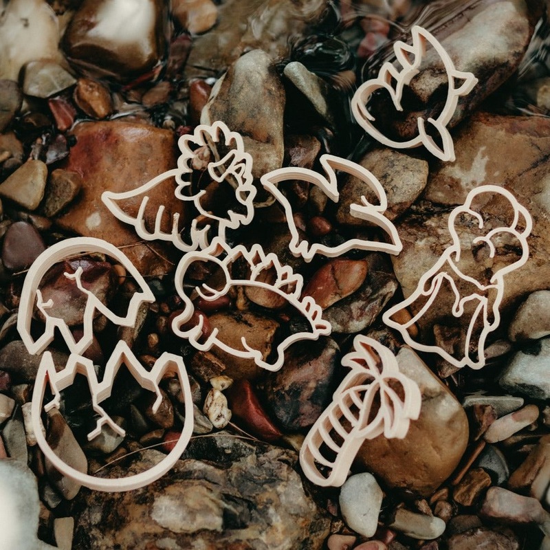 Mini Dinosaur Eco Cutters – Set Of 8