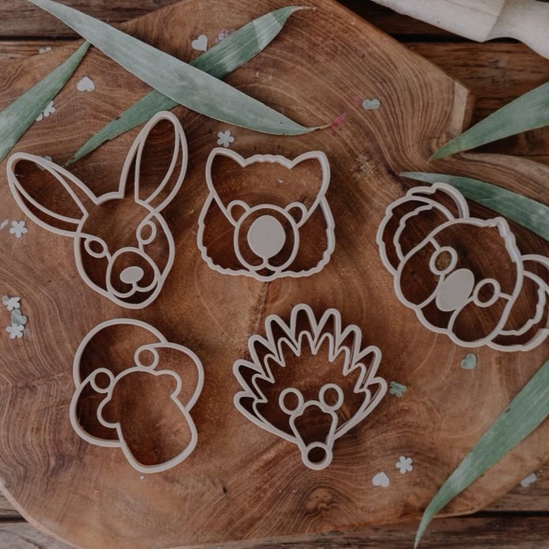 Australian Animal Eco Cutters – Set Of 5