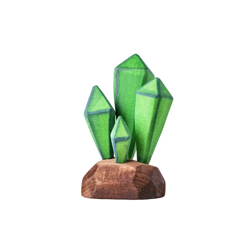 Wooden Crystal – Green