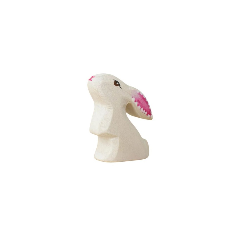 Wooden Easter Rabbit Baby – Curious