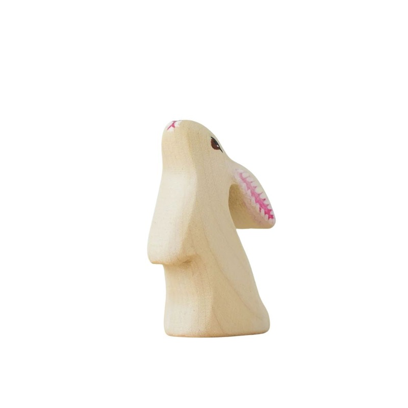 Wooden Easter Rabbit – Curious