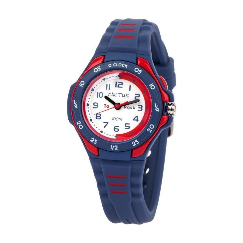 Cactus Mentor Time Teacher Watch – Blue