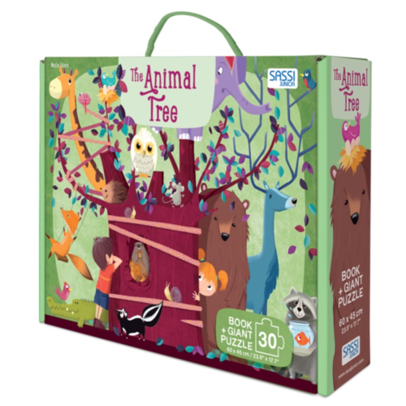 The Animal Tree Puzzle + Book