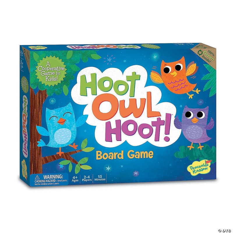 Hoot Owl Hoot – Cooperative Board Game – 4yrs+