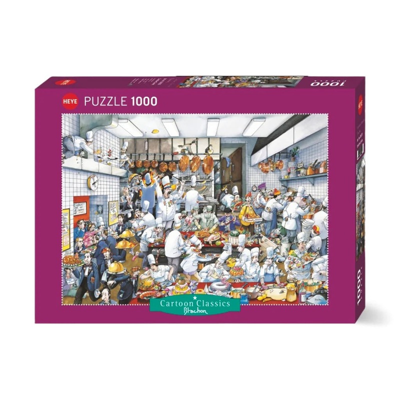 Heye: Creative Cooks – 1000pc cartoon puzzle (Roger Blachon)