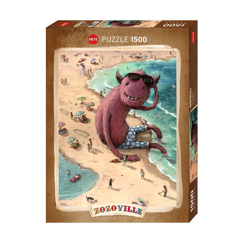 Heye: ZoZoville – Beach Boy Puzzle – 1500pc