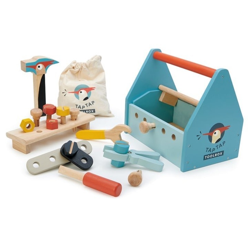 Tap Tap Tool Box by Tender Leaf Toys