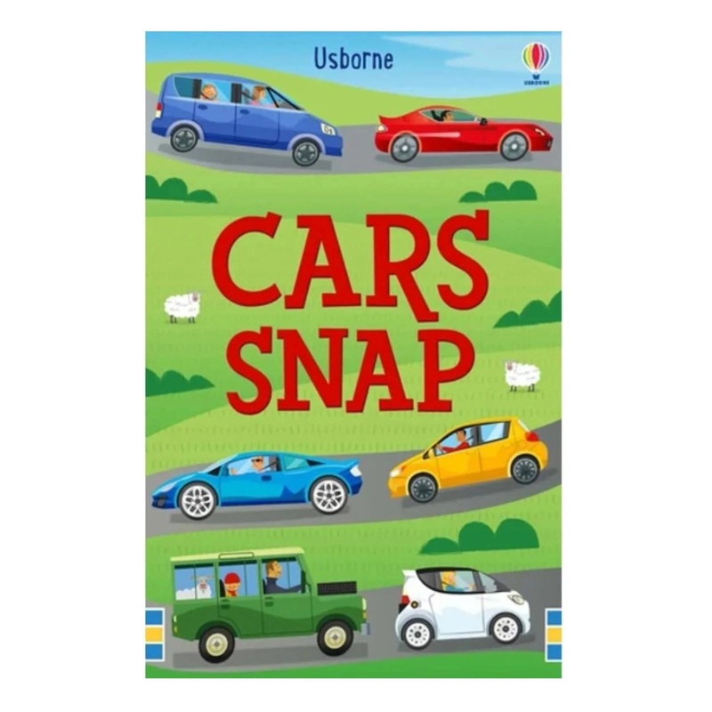 Usborne: Cars Snap Card Game – 3yrs+