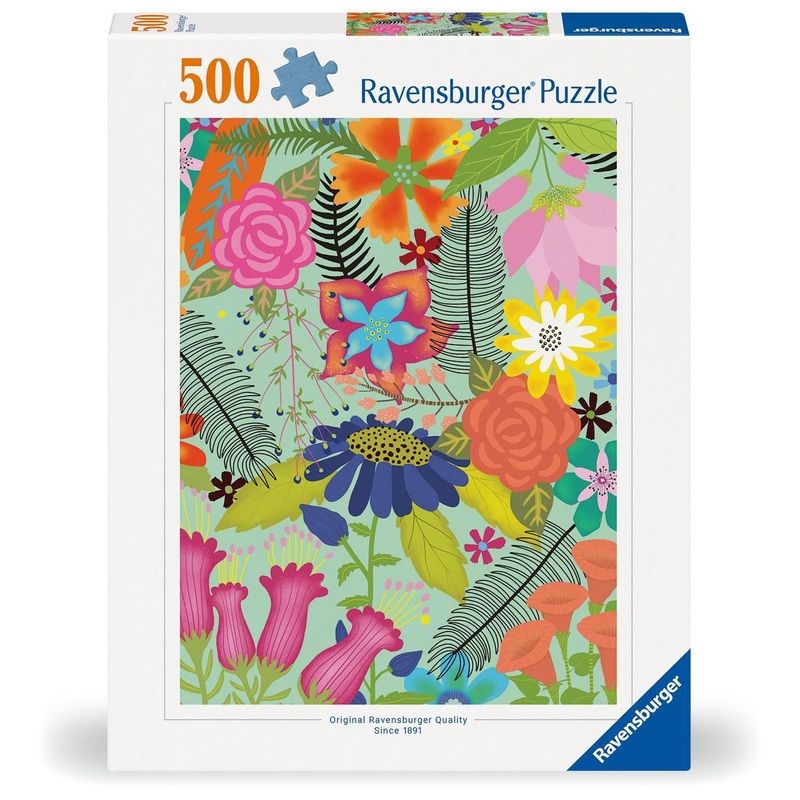 Ravensburger Flower Jungle – 500pc Adult Puzzle