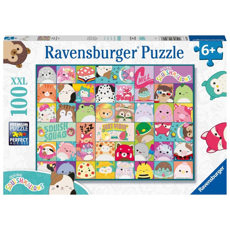 Ravensburger Squishmallows – 100pc XXL Puzzle – 6yrs+