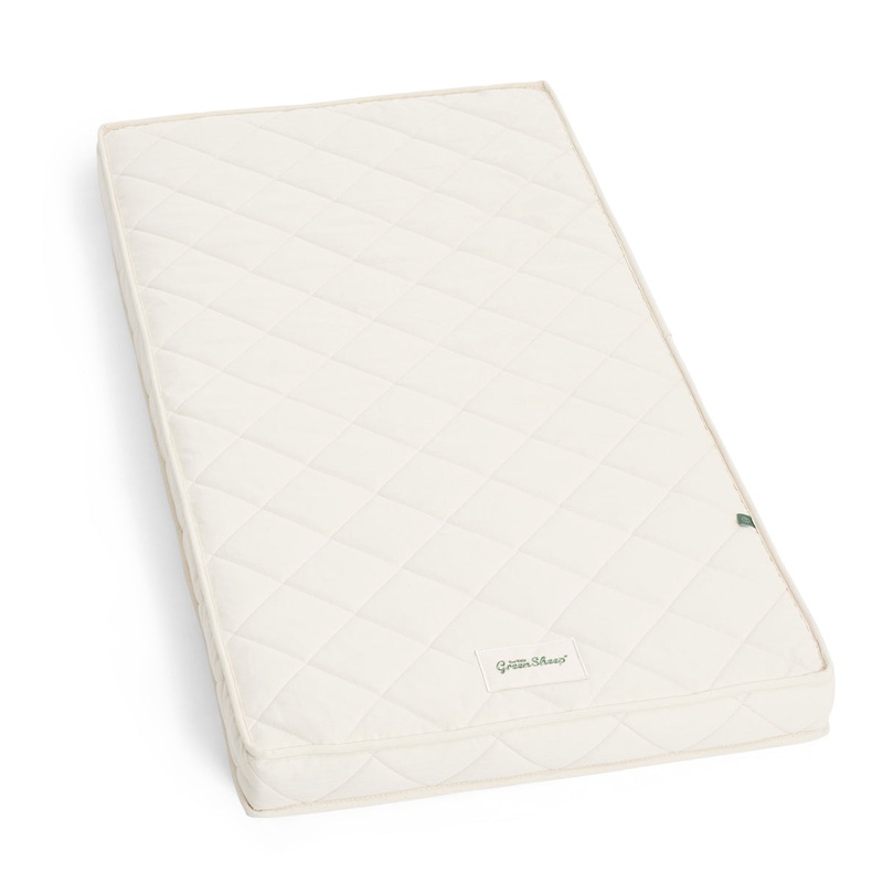 The Little Green Sheep Twist Natural Cot Bed Mattress – 70 x 140cm
