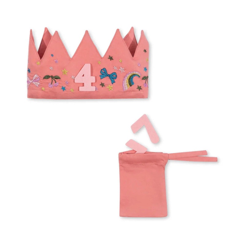 Birthday Crown (Incl Numbers 1-9) Glitter – Star