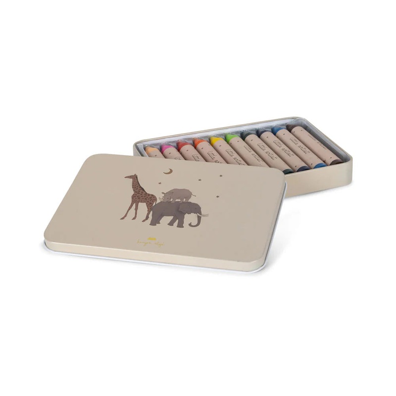 Crayons Bees Wax, 10-Pack – Safari