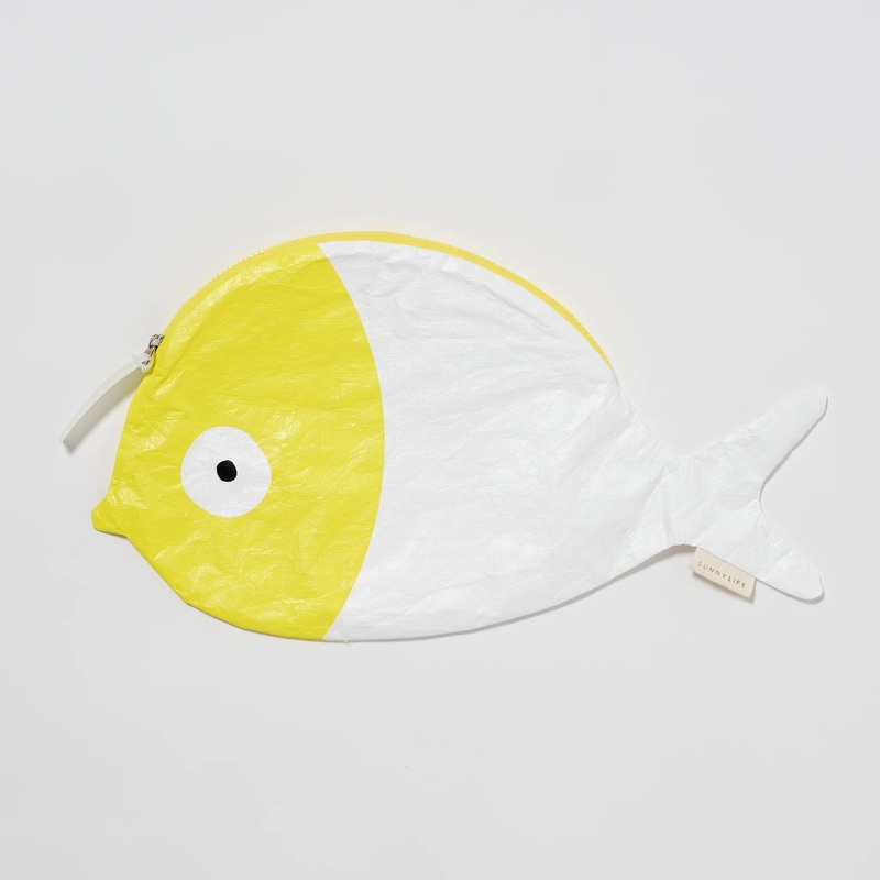 Wet Bag for Wet Clothes – Finn the Fish Neon Yellow