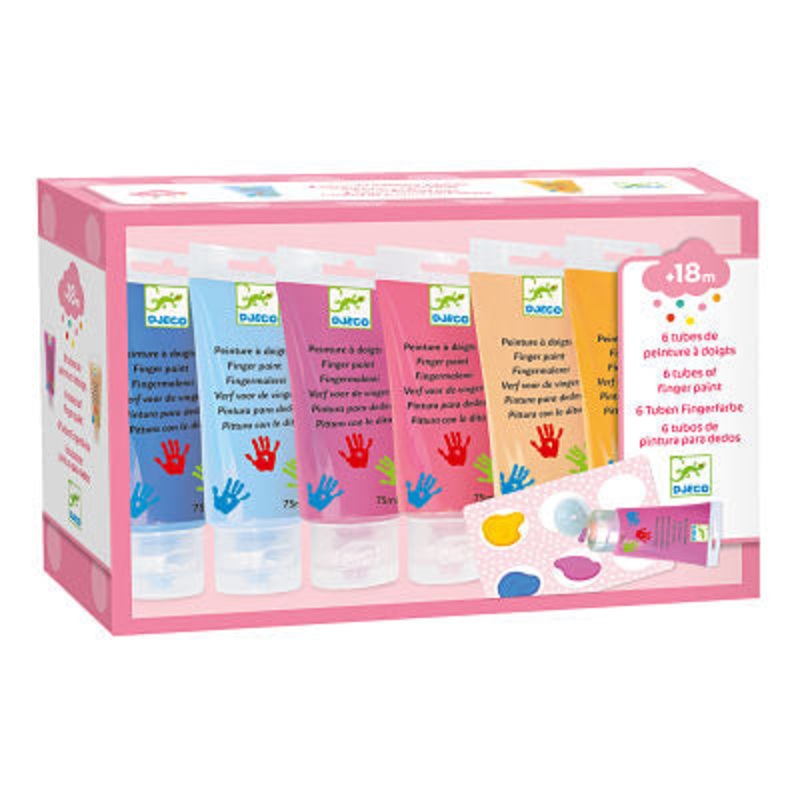Paint (Ultra Washable) – 6 Tubes incl Palette (18+ Months)