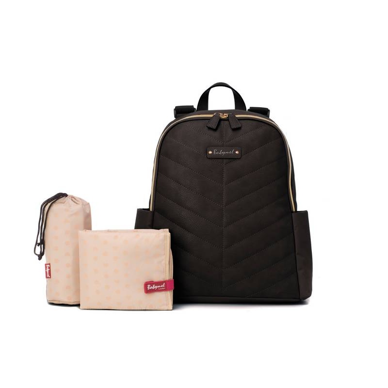 Changing Bag, Gabby Backpack – Black