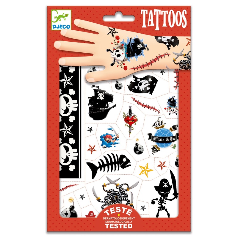 Tattoos, Pack of 69 – Pirates