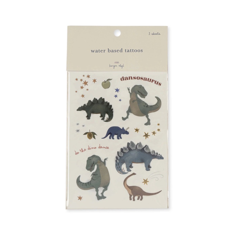 Temporary Tattoos, Pack of 30+ – Dinosaurs