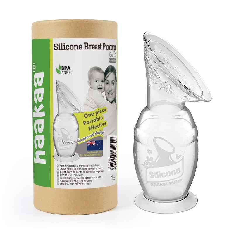 Silicone Breast Pump with Suction Base, Generation 2 – 150ml