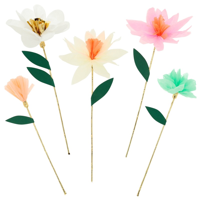 Flower Garden Decorative Sticks (x 10)
