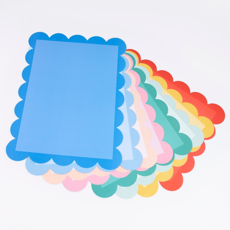 Mixed Color Placemats (x 12)