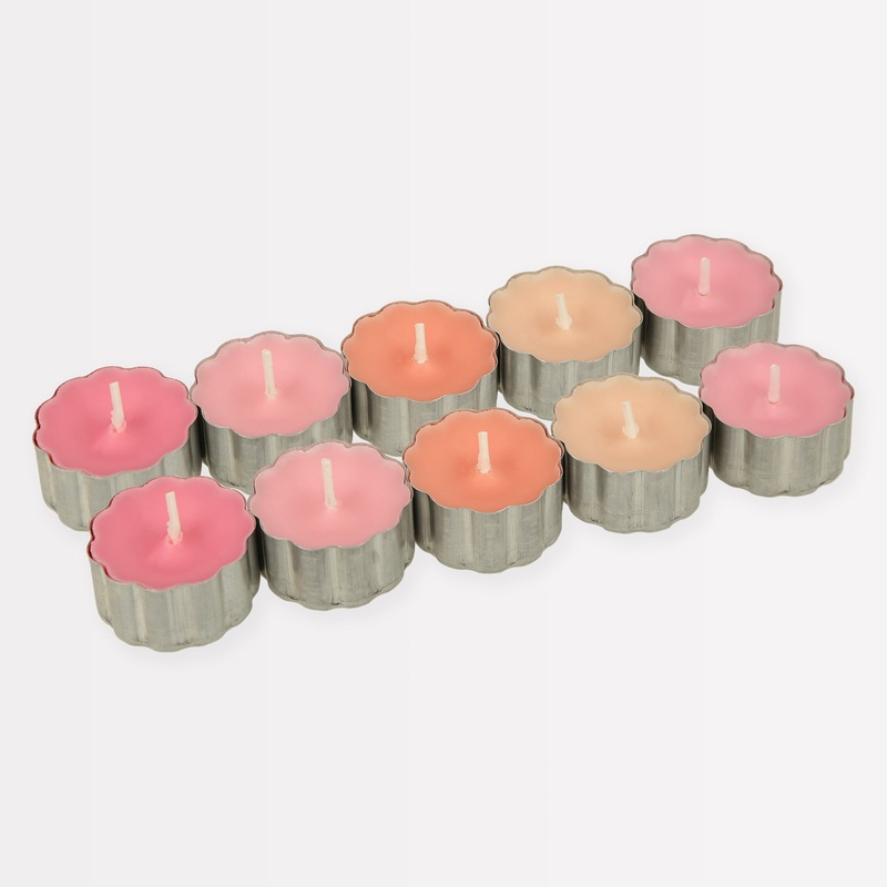 Pink Tealight Candles (x 10)